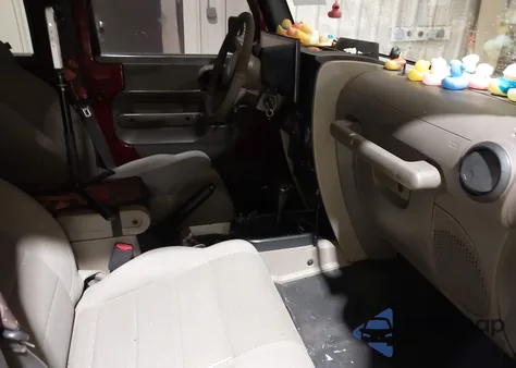 2007 Jeep Wrangler Unlimited Sahara from USA, damaged, VIN 1J4GA59117L184629